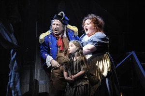 The Thenardiers and Cosette.