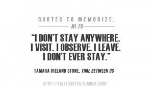 We Heart Young Adult - Great Quote!