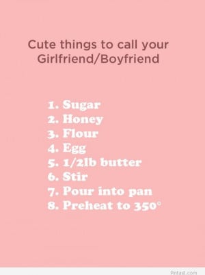 cute things to tell your boyfriend