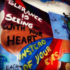 Tolerance quote art