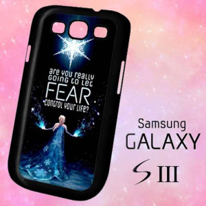 Ownza - ER1293 Elsa Frozen Quotes Samsung Galaxy S3 case | BirlynaCase ...