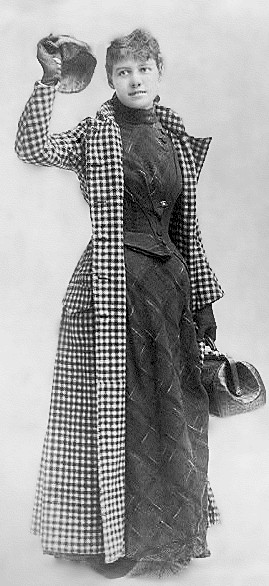 Nellie Bly, journalist and adventurer, 1890