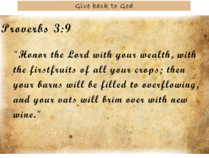 Let the Bible scriptures help you with your Money Issues