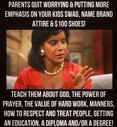 MEME OF THE DAY: Parenting advice courtesy of Claire Huxtable, Esq ...