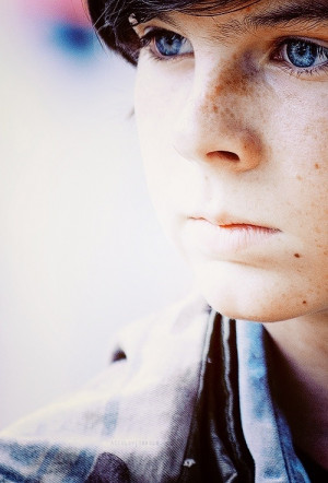 love his eyesThe Walking Dead Quote, Kids Stuff, Chandler Riggs Quotes ...