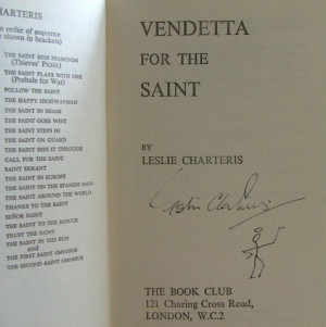 17 Leslie Charteris Vendetta For The Saint