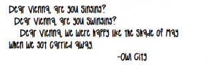 Owl City Quotes