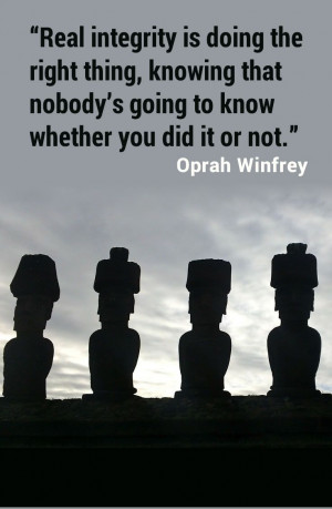 Great quote from #Oprah!