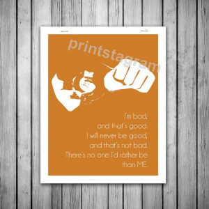 WreckIt Ralph Quote Print digital download by TealAsh on Etsy, $4.00