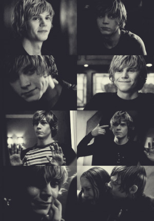american horror story, boy, evan peters, love, sweet, tate langdon