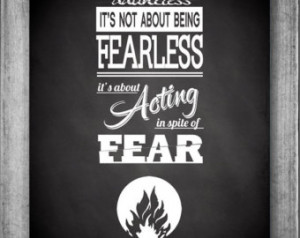Divergent Unofficial Poster - Dauntless, It's Not About Being Fearless ...