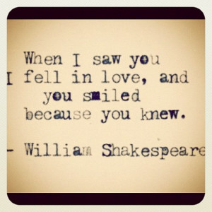 madsxoxo:#williamshakespeare #cute #quotes (Taken with Instagram)