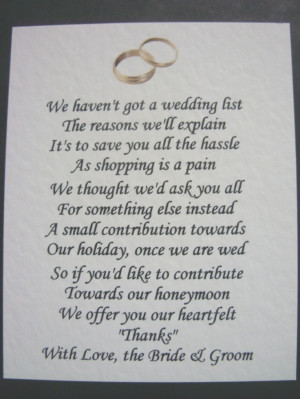 ... Poem, Gifts Poem, Wedding Poems, Showers Gifts, Weddings Money Gifts