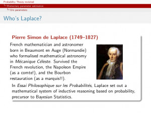 Back > Quotes For > laplace probability quotes