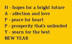New Year Hopes For The Best