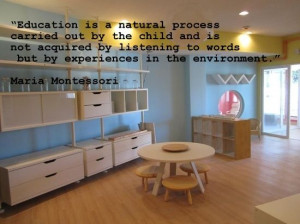 Importance of the environment quote, Montessori