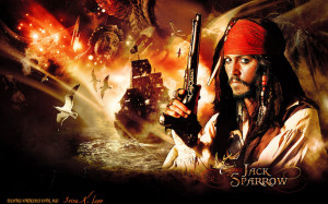 Captain Jack Sparrow:Wallpaper by XCaptainJackSparrowX
