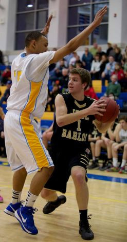 ... Basketball Semifinals Between Kolbe Cathedral And Joel Barlow picture