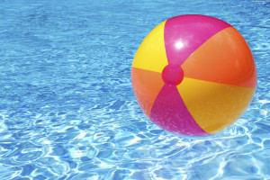 Beach Ball Floating On Water Images, Pictures, Photos, HD Wallpapers