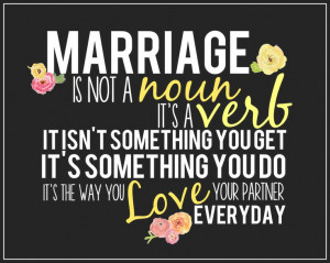 ... your home with this inspiring marital quote perfect for any married