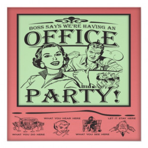 Funny Office Party Invitation from Zazzle.com