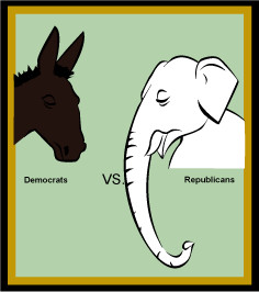 In our basically two-party system, one party emerged as pro-white.