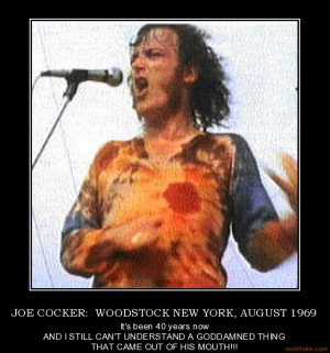 Joe Cocker Woodstock NY August 1969 Image