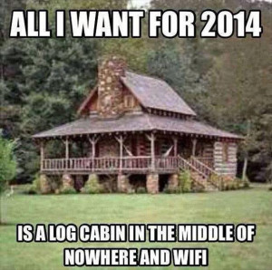 log cabin funny