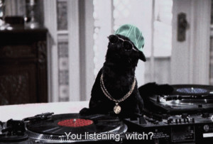 Salem, el gato de Sabrina la bruja, es simplemente el mejor.