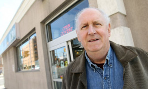 Robert McCloskey outside of the LCBO store in downtown Windsor on