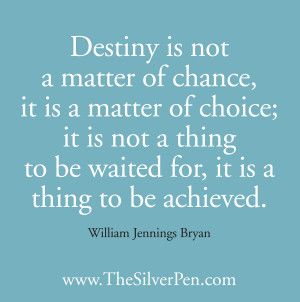 What is Destiny to you?