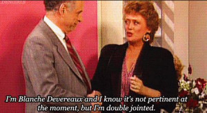 Blanche Devereaux of the Golden Girls