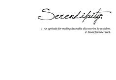 Serendipity Tattoo Quotes. QuotesGram