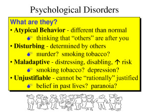 Robin Williams Psychological Disorder