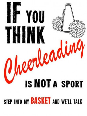 cheerleading, sport?