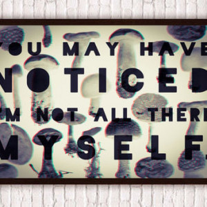 Alice in Wonderland // I'm Not All There Myself // Cheshire Cat Quote ...