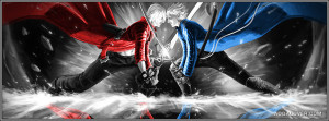 Devil May Cry 3 - Dante Vs Vergil Facebook Cover