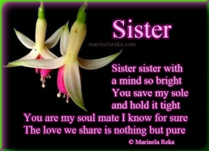 Sisters Love – Marinela Reka