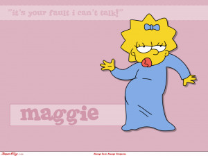 The Simpsons Maggie