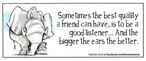 Good listener
