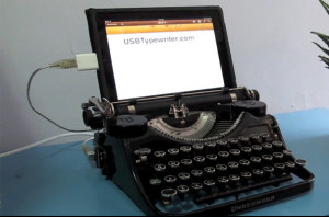 Post image for Old Typewriter now types for tablet PC through USB