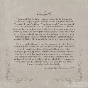 Cinderella” from “East of the Sun and West of the Moon”