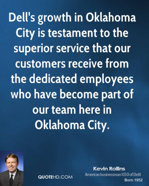 Dell's growth in Oklahoma City is testament to the superior service ...