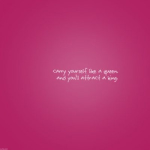 carry yourself..