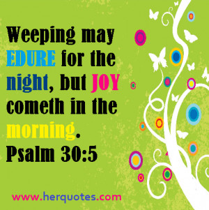 Joy In The Morning Quotes