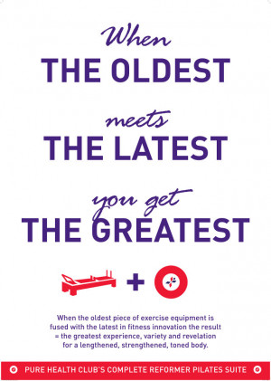 pure reformer pilates suite poster 2015 b Reformer Pilates Classes