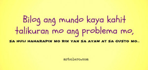 Tagalog Inspirational Quotes