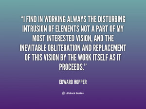 Edward Hopper Quotes
