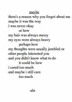 ... Quotes, Quotes About Heavy Heart, Why Do I Care Quotes, You Forgot Me