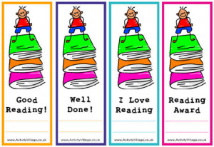 Reading Quotes For Kids Bookmarks Reading award bookmarks